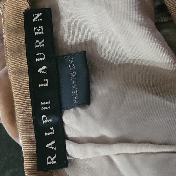 Ralph Lauren Black Label Velour Velvet Silk Blend Pants Size 4 - Picture 11 of 13